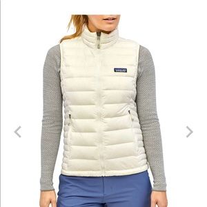 Patagonia white vest